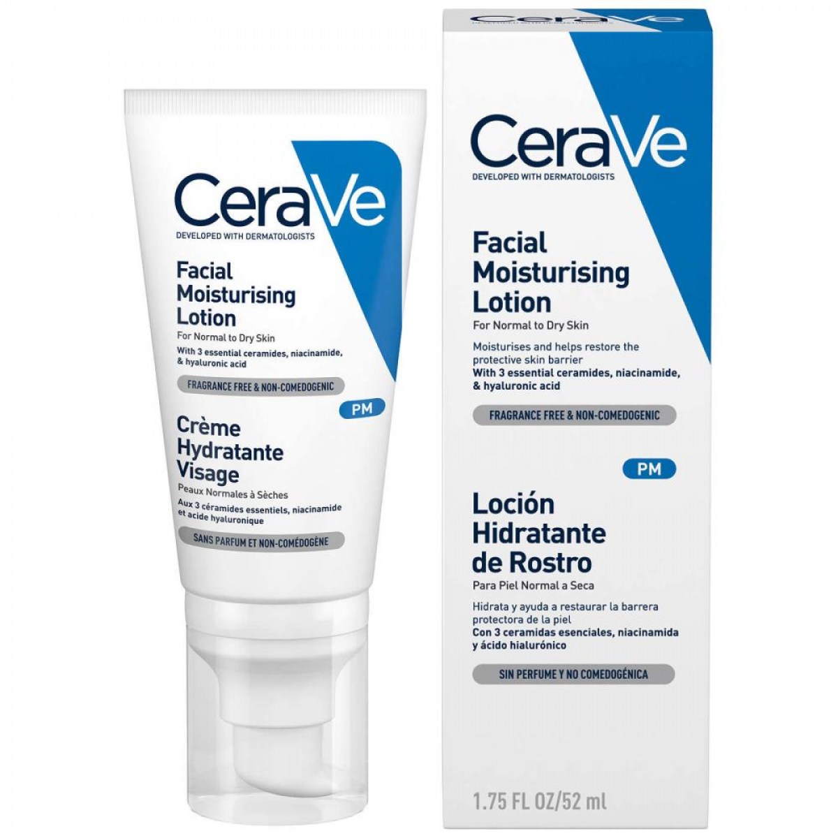 cerave locion hidratante rostro 52 ml