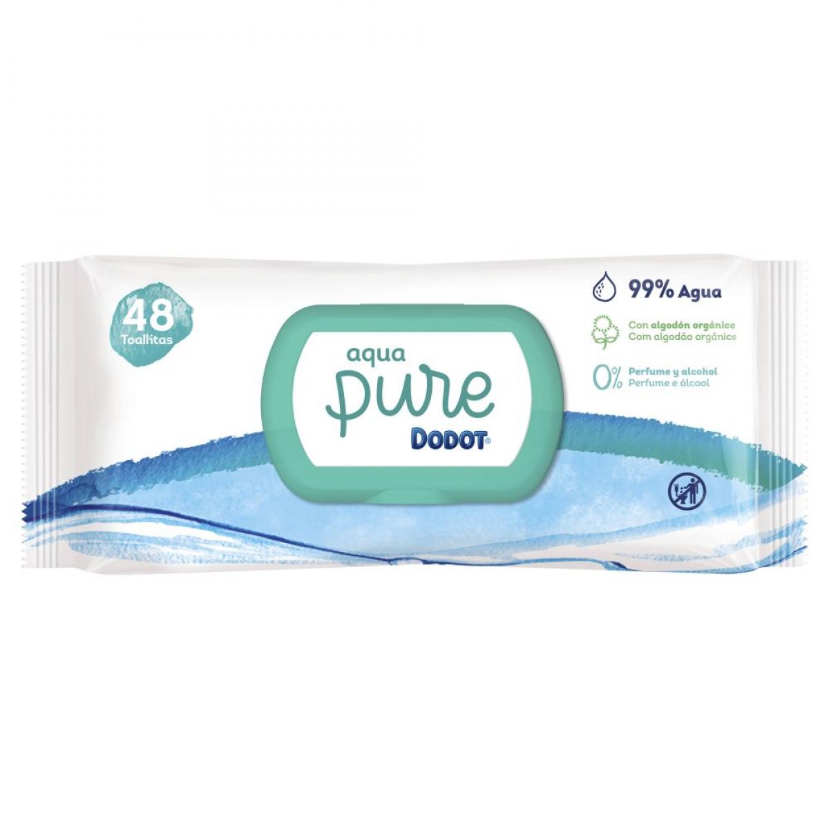 dodot aqua pure 48 toallitas