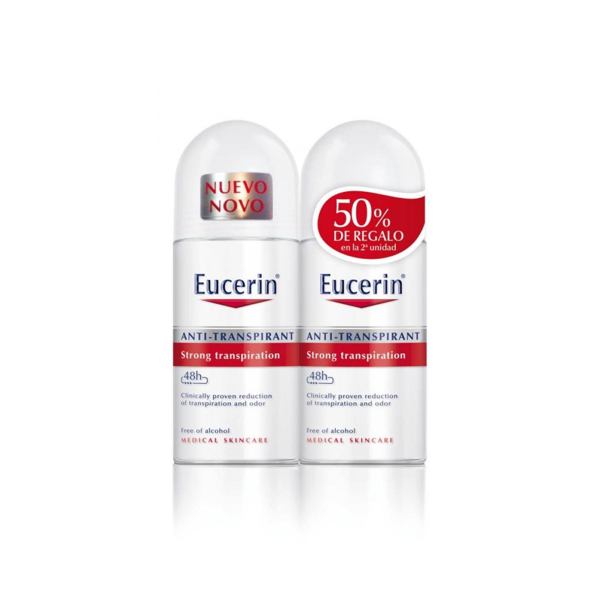 eucerin desodorante duplo antitranspirante roll on