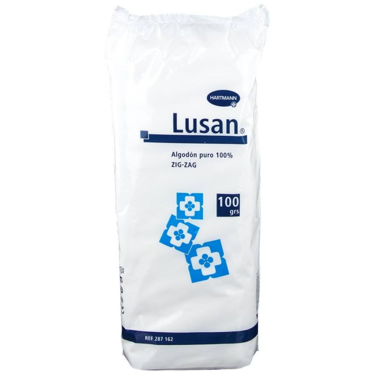 lusan algodon zig zag puro 100 g