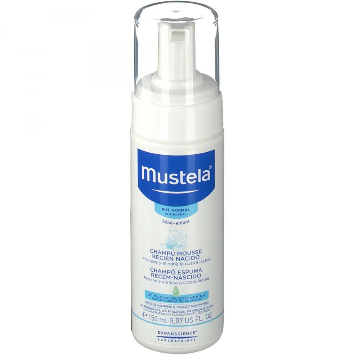 mustela champu recien nacido 150 ml