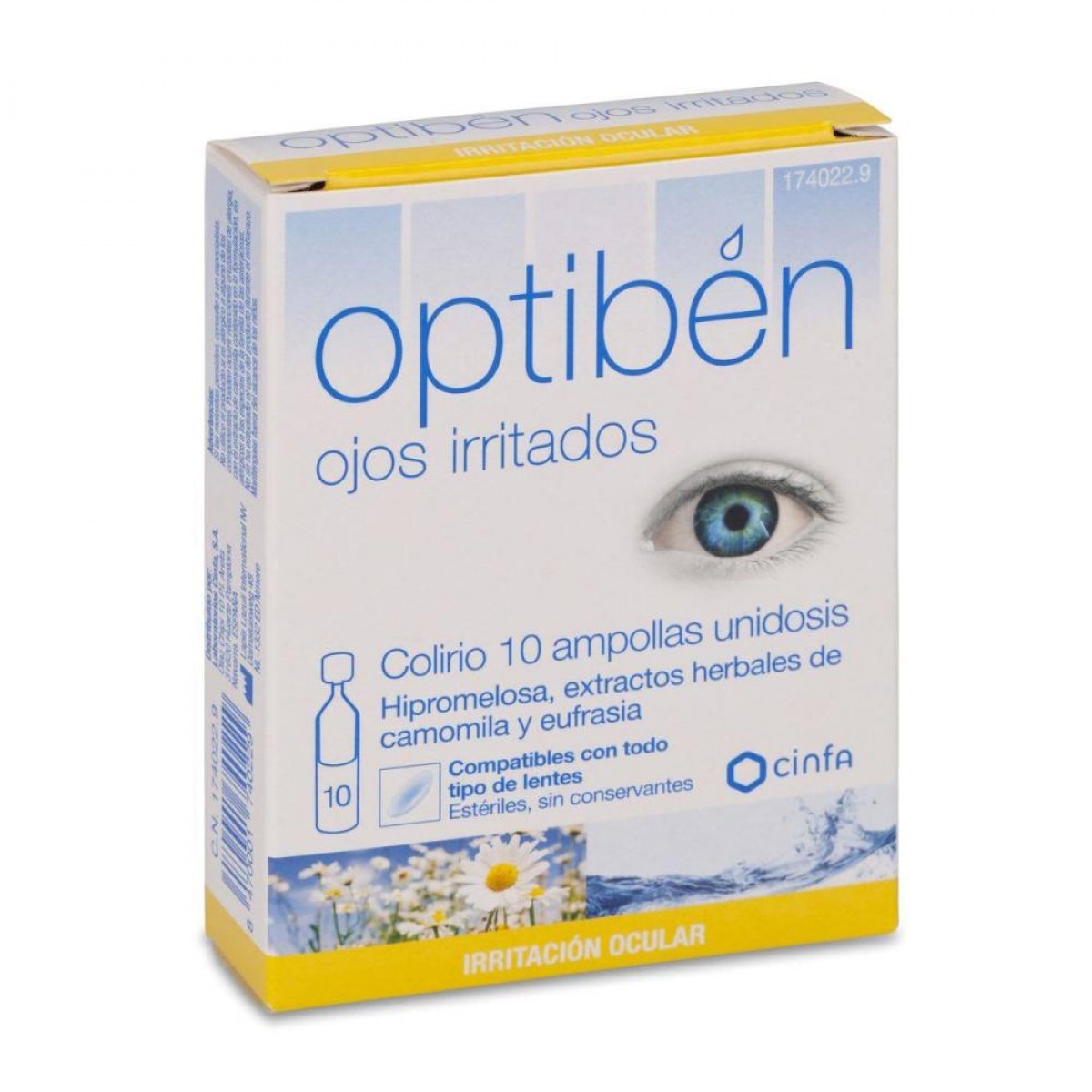 optiben ojos irritados 10 unidosis