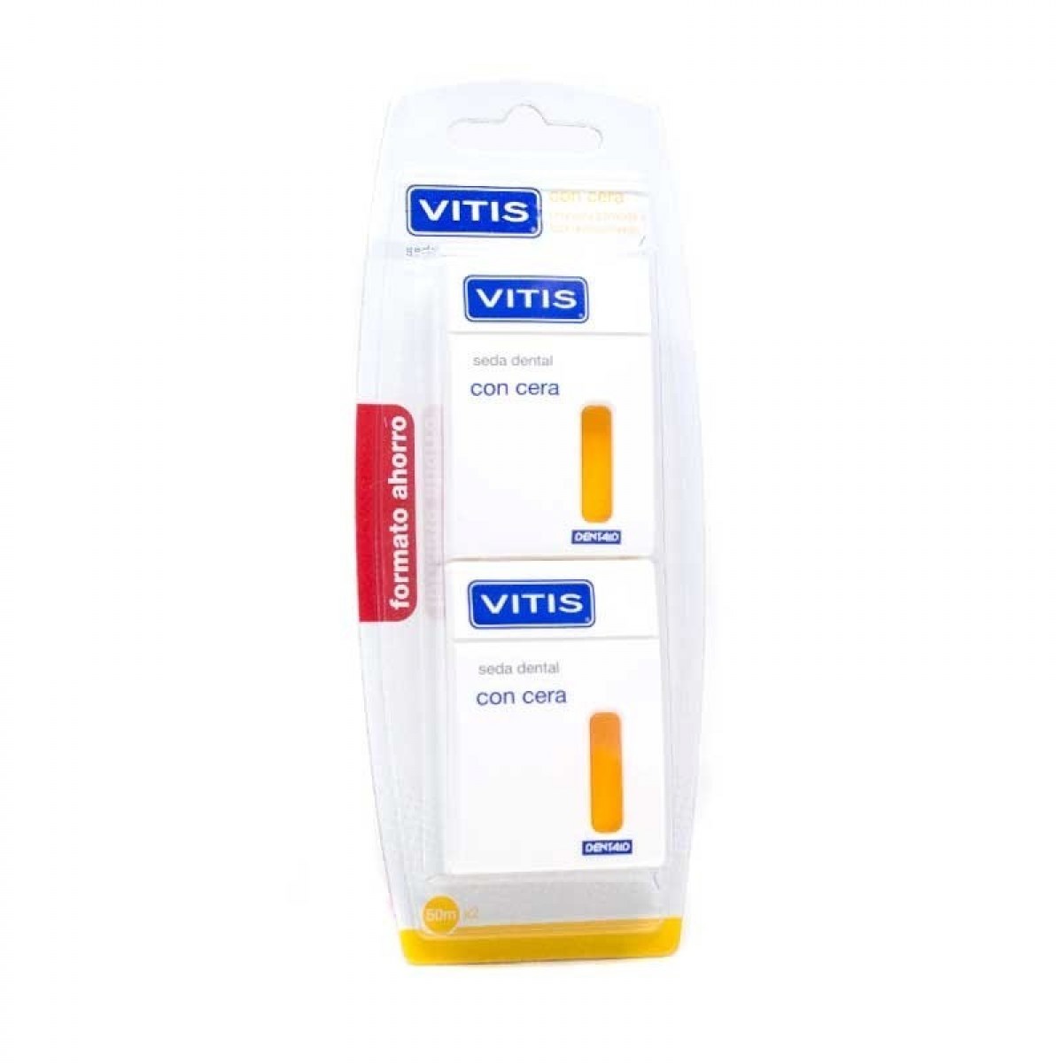 vitis duplo seda dental con cera